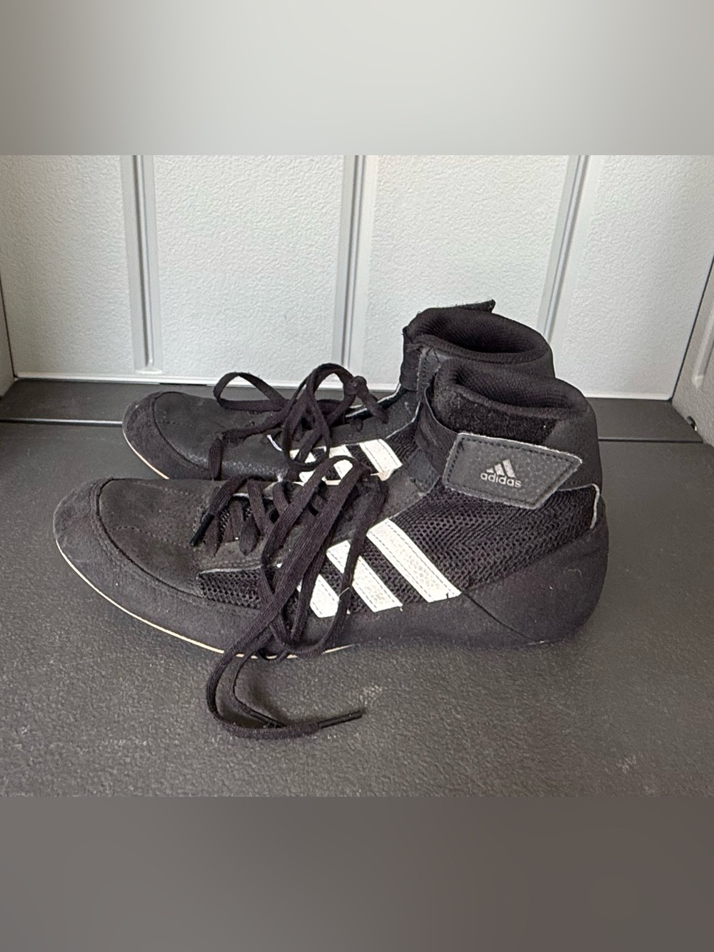 Adidas Men’s HVC Wrestling Shoes Size 9 - Picture 4 of 8